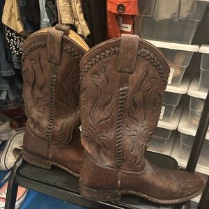 Frye cowboy boots